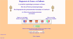 Desktop Screenshot of huguenots-france.org